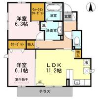 物件の間取り画像