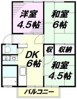 物件の間取り画像