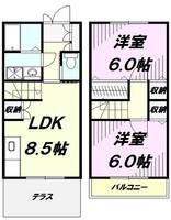 物件の間取り画像