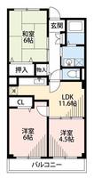 物件の間取り画像
