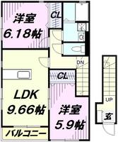 物件の間取り画像