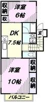 物件の間取り画像