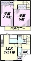 物件の間取り画像