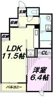 物件の間取り画像