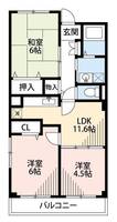 物件の間取り画像