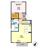 物件の間取り画像