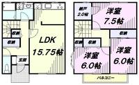 サンビレッジ三久の間取り