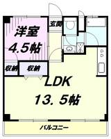 農住メゾン霞の間取り