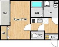 物件の間取り画像