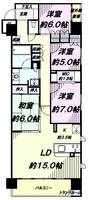 物件の間取り画像