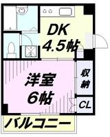 ソレーヌK205の間取り