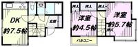 埼玉県所沢市大字北秋津(一戸建)の賃貸物件の間取り