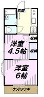 コーポヒル山口101の間取り