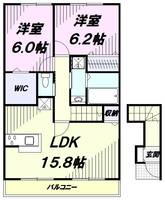 物件の間取り画像