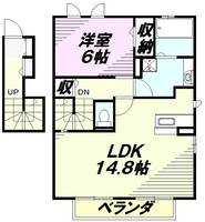 物件の間取り画像