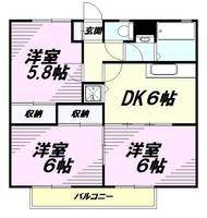 物件の間取り画像