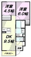 物件の間取り画像