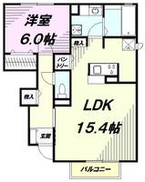 物件の間取り画像