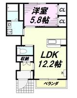 物件の間取り画像