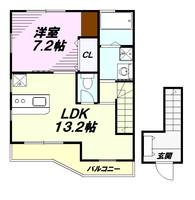 物件の間取り画像