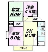 物件の間取り画像