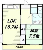 物件の間取り画像