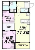 物件の間取り画像