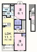物件の間取り画像
