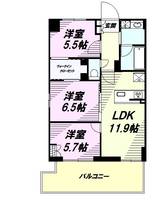 物件の間取り画像