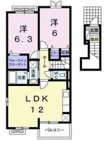 物件の間取り画像