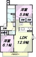 物件の間取り画像