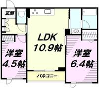 物件の間取り画像