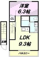 物件の間取り画像