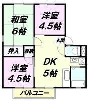 サントピア宇津木台の間取り