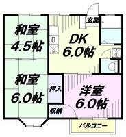 物件の間取り画像