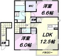 物件の間取り画像