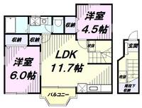 物件の間取り画像