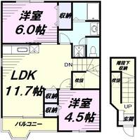 物件の間取り画像
