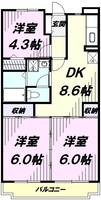 物件の間取り画像