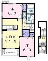 物件の間取り画像
