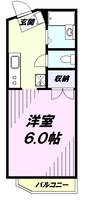栄ミリオンコーポ第2の間取り
