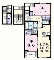 物件の間取り画像