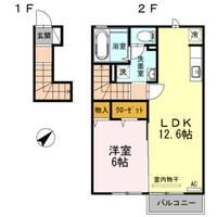 リヴェールの間取り