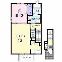 物件の間取り画像