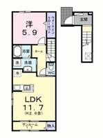 物件の間取り画像