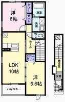 物件の間取り画像