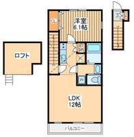 物件の間取り画像