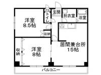 物件の間取り画像