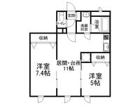 物件の間取り画像