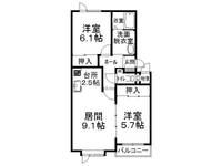 物件の間取り画像